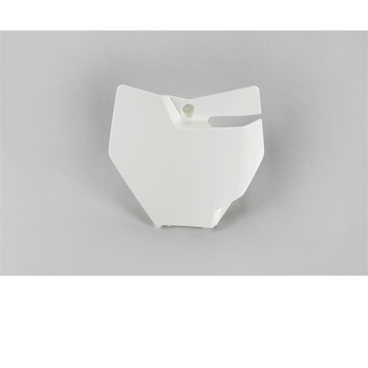 Tabella portanumero anteriore KTM 85 SX (2018-2019) Bianco