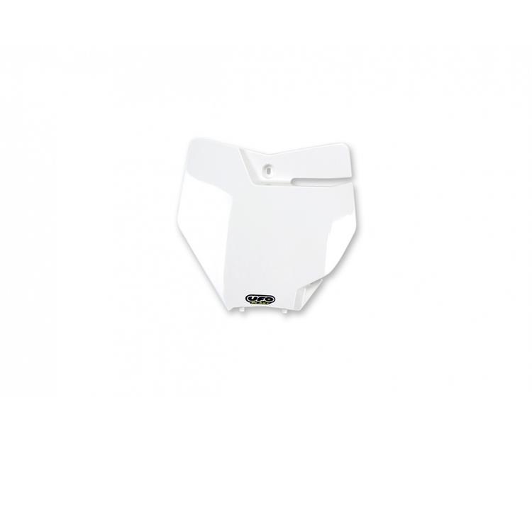 Tabella portanumero anteriore KTM 125 SX (16-18) Bianco