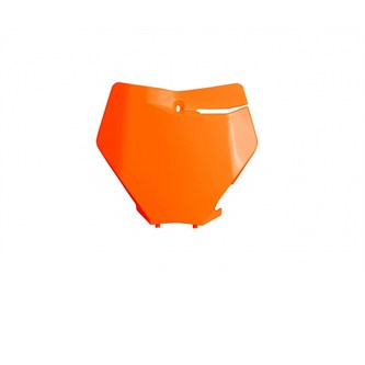 tabella portanumero anteriore ktm 125 sx 19 arancione