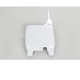 tabella portanumero anteriore suzuki rm 125 99 00 bianca