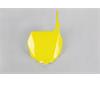 Tabella portanumero anteriore Suzuki RM 125 (01-12) Giallo in Plastiche