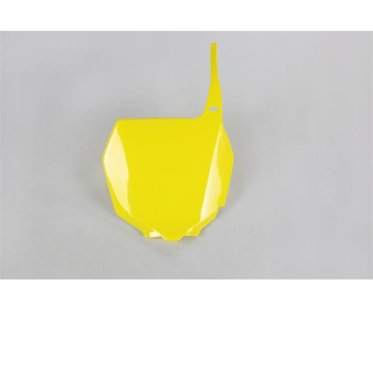 Tabella portanumero anteriore Suzuki RM 250 (2001-2012) Giallo