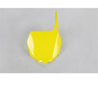 tabella portanumero anteriore suzuki rmz 250 07 09 gialla