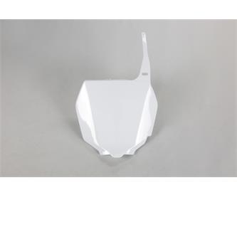 tabella portanumero anteriore suzuki rmz 450 05 07 bianca