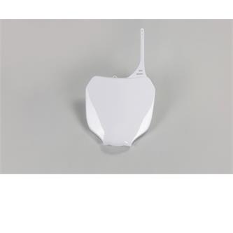 tabella portanumero anteriore yamaha yz 125 00 05 bianca