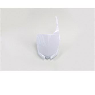 tabella portanumero anteriore yamaha yz 250 15 19 bianca
