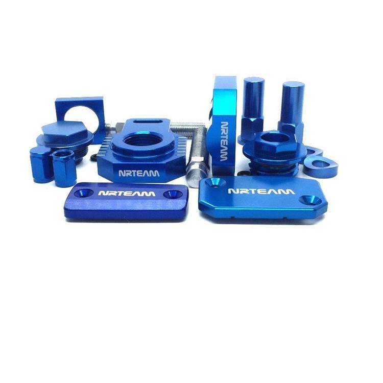 Kit minuteria anodizzata Husqvarna 125 TE (14-16) Blu