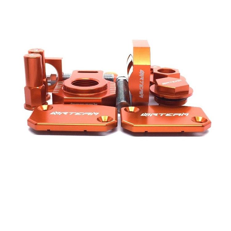 Kit minuteria anodizzata KTM 300 EXC (2006-2019) Arancione
