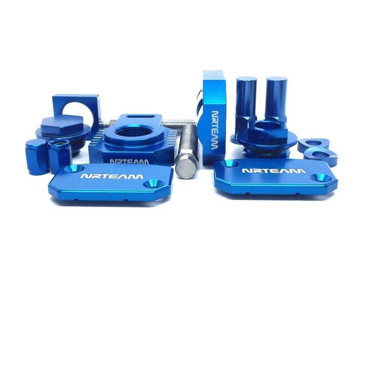 Kit minuteria anodizzata KTM 350 SX-F (2011-2012) Blu