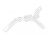 Protezioni telaio KTM 125 EXC (2012-2016) Bianco in Protezioni moto