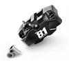 Pinza freno 8.1 in Avional CNC int. 82mm Nera in Freni