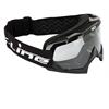 Mascherina S-line modello ECO Nero lucida, con lente chiara in Mascherine Motocross