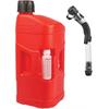 Tanica carburante 20 L con tubo ad arresto automatico POLISPORT Rosso in Taniche