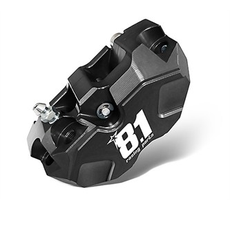 pinza freno 81 in avional cnc int 84mm nera