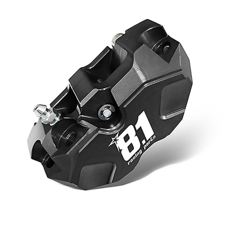 Pinza freno 8.1 in Avional CNC int. 84mm Nero