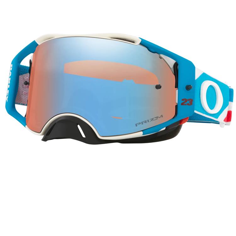 Mascherina OAKLEY Airbrake MX Firmata Chase Sexton - Prizm Sapphire