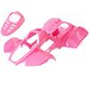 Plastica carena miniquad monofaro Rosa in Miniquad
