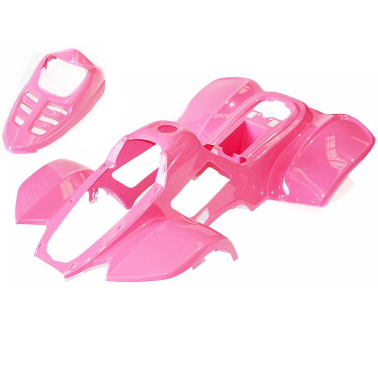 Plastica carena miniquad monofaro Rosa