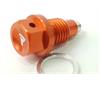Tappo scarico olio magnetico Husqvarna 65 TC (17-23) arancione in Ricambi Motore e Filtri