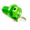Tappo scarico olio magnetico Kawasaki KX 250 F (2004-2020) Verde in Ricambi motore e filtri