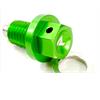 Tappo scarico olio magnetico Kawasaki KX 450 F (06-15) Verde in Ricambi motore e filtri