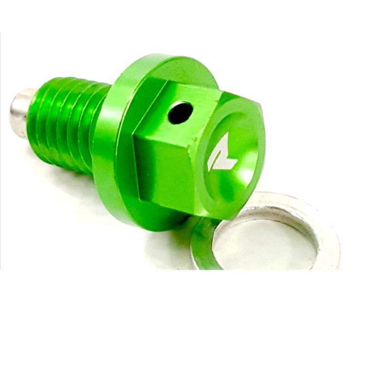 Tappo scarico olio magnetico Kawasaki KX 450 F (06-15) Verde