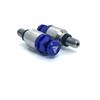 Coppia sfiati forcella rapidi M5x0.8 Blu in Sospensioni