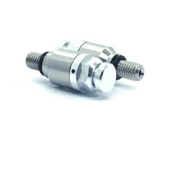 Coppia sfiati forcella rapidi M5x0.8 Grigio