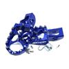 Coppia pedane in ergal Yamaha YZ 125 (1997-2026) Blu in Telaio