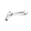 Pedalina cambio pit bike corta CNC Argento in Leve Pedane e Pedali