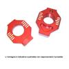Registri tendicatena WRP Kawasaki KX 250 F (2004-2022) Rosso in Telaio