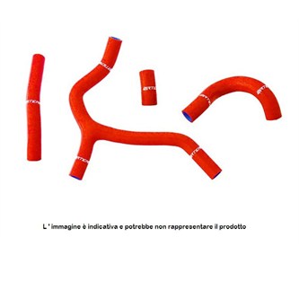 tubi radiatore honda crf 450 r 2013 2014 rosso