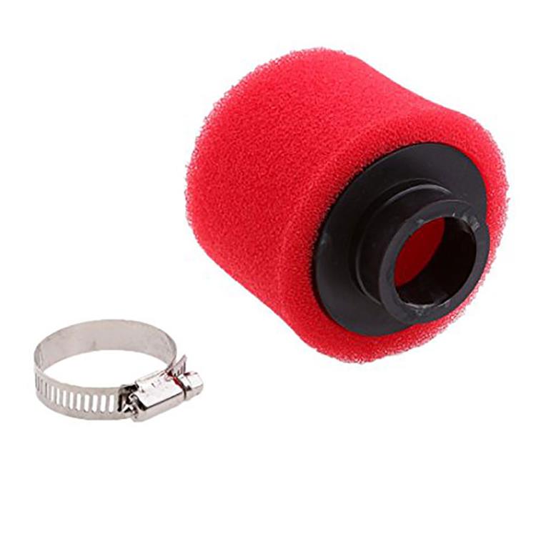 Filtro Aria pit bike 38 mm dritto rosso 