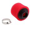 Filtro Aria pit bike 45 mm dritto Rosso  in Alimentazione e Carburatori