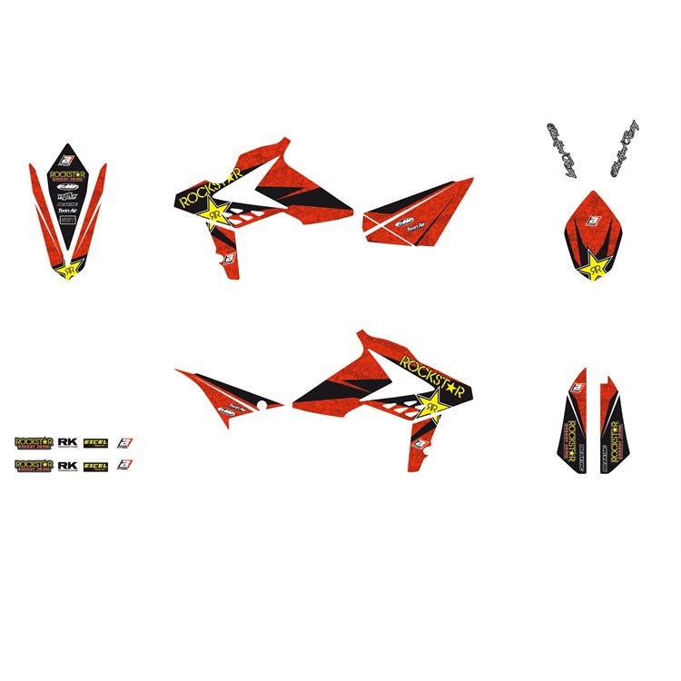 Kit grafiche Beta RR 450 (2013-2014) Rockstar Energy