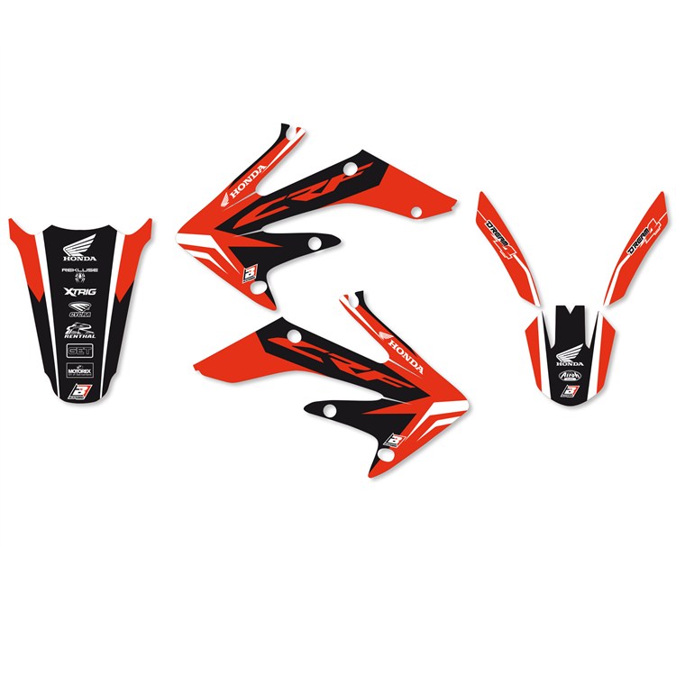Kit grafiche Honda CRF 250 R (2004-2009) Dream 4
