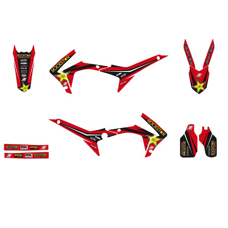 Kit grafiche Honda CRF 250 R (14-17) Rockstar Energy