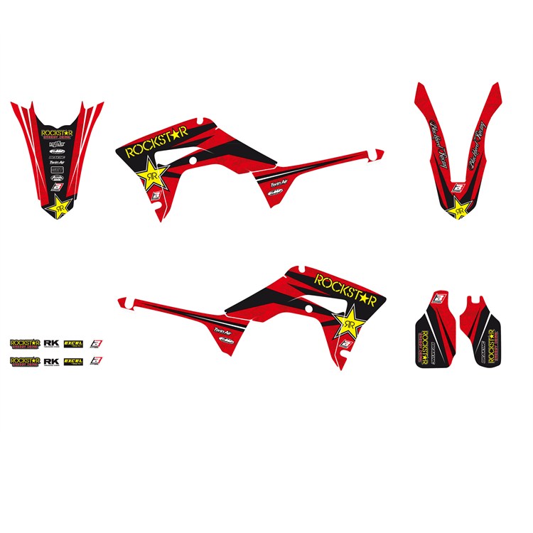 Kit grafiche Honda CRF 250 R (2018-2021) Rockstar Energy