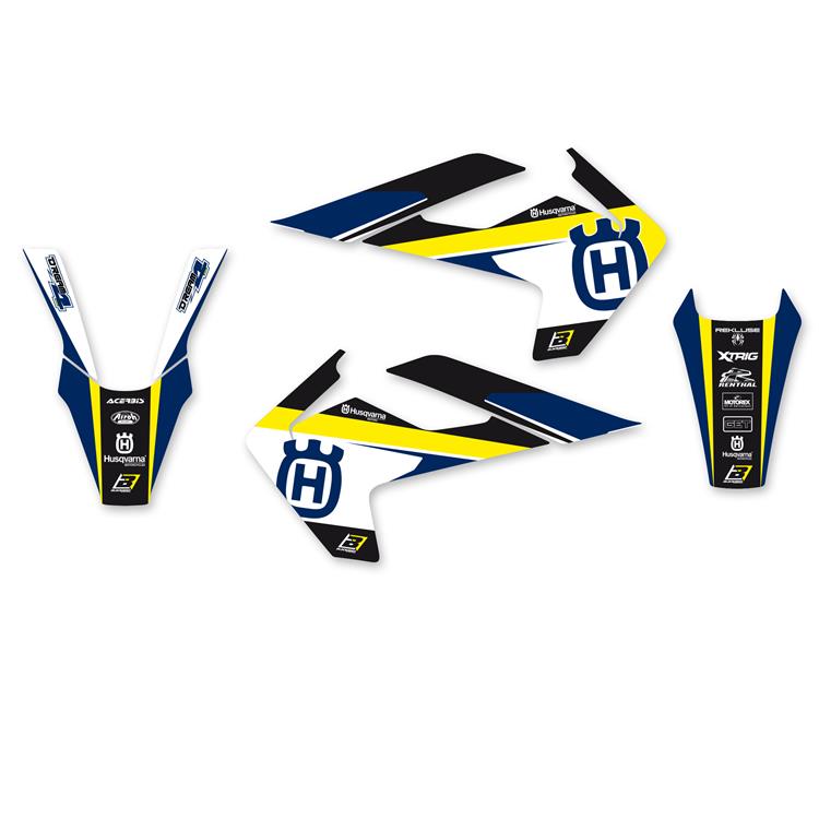 Kit grafiche Husqvarna 125 TX (17-19) Dream 4