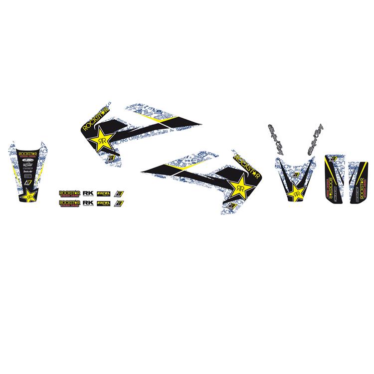 Kit grafiche Husqvarna 125 TX (17-19) Rockstar Energy