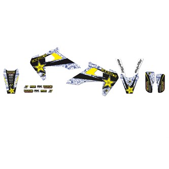 kit grafiche husqvarna 250 tc 19 20 rockstar energy