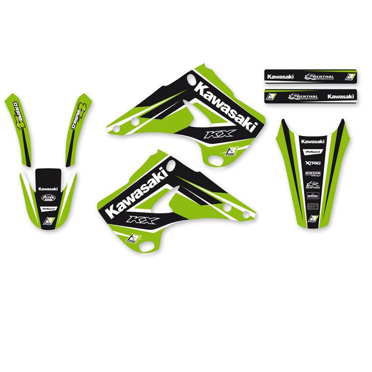 Kit grafiche Kawasaki KX 125 (03-08) Dream 4