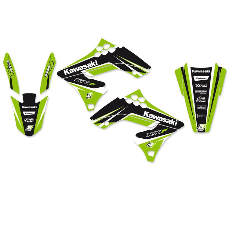 Kit grafiche Kawasaki KX 250 F (09-12) Dream 4