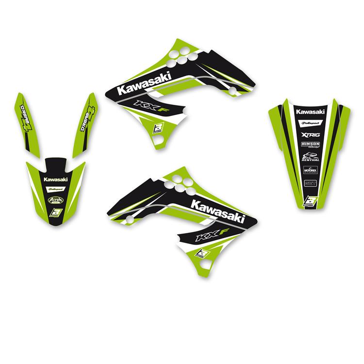 Kit grafiche Kawasaki KX 450 F (09-11) Dream 4