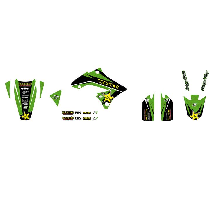 Kit grafiche Kawasaki KX 450 F (09-11) Rockstar Energy