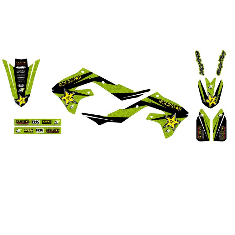 Kit grafiche Kawasaki KX 450 F (2019-2023) Rockstar Energy