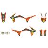Kit grafiche KTM 125 SX (2011-2012) Rockstar Energy in Adesivi
