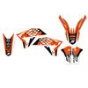 Kit grafiche KTM 200 EXC (2008-2011) Dream 4 in Adesivi e grafiche