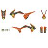 Kit grafiche KTM 200 EXC (2014-2016) Rockstar Energy in Adesivi e grafiche