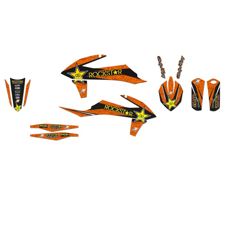 Kit grafiche KTM 500 EXC-F (2020-2023) Rockstar Energy